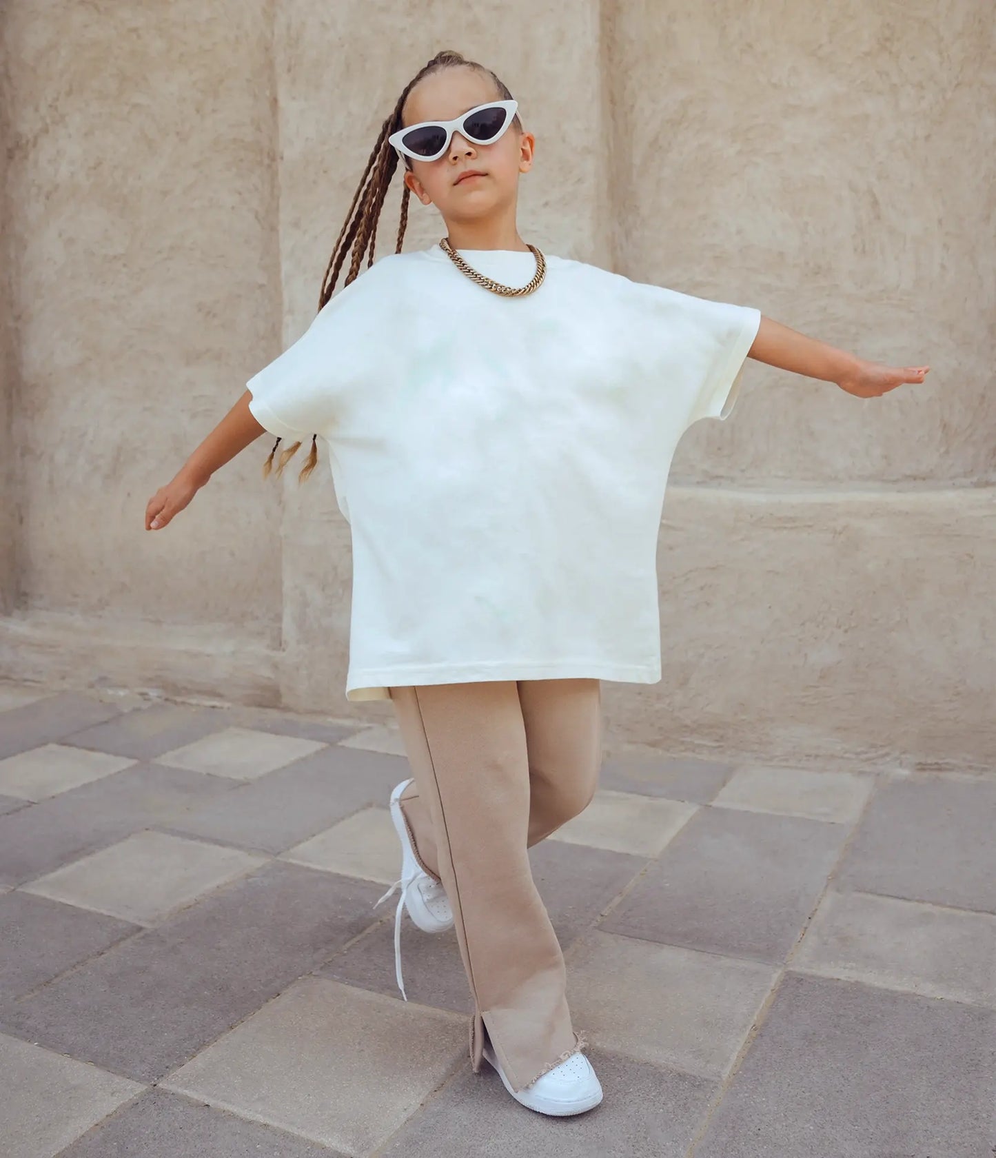 Marshmellow Kimono Tee