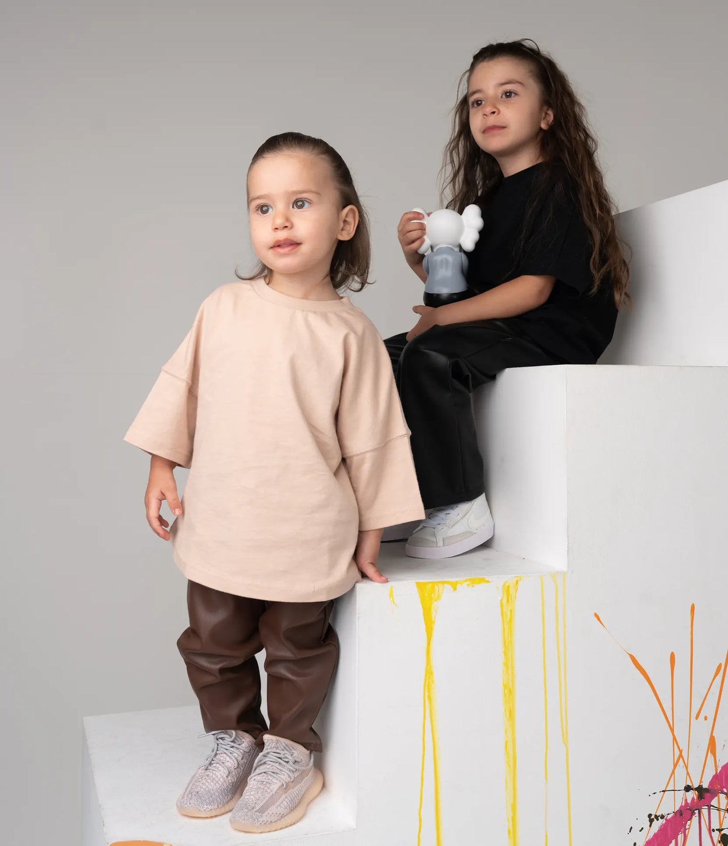 Chocolate Faux Leather Pants